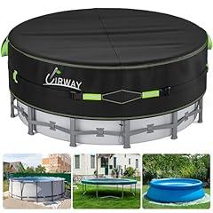 UIRWAY 18 Ft Round Pool Cover