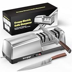 Krcqap Electric Knife Sharpener 3-Stage