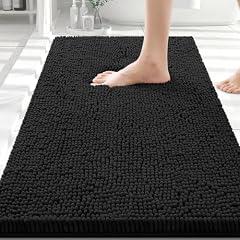 Smiry Luxury Chenille Bathroom Rug 30x20
