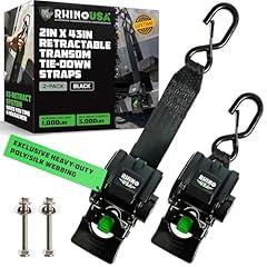 Rhino USA Boat Trailer Tie Down Straps