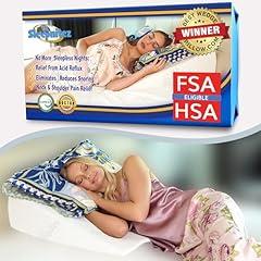 Sleepnitez 8" Memory Foam Wedge Pillow