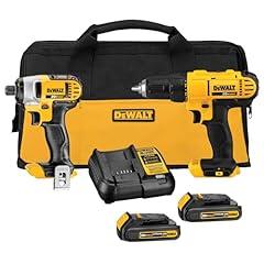 DEWALT 20V MAX Cordless Drill and Impact Driver Kit