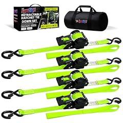 LynxHold Retractable Ratchet Straps 13ft 4-Pack