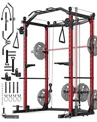 GarveeLife Power Cage with Cable Crossover System