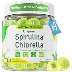 Nextdia Organic Spirulina and Chlorella Gummies
