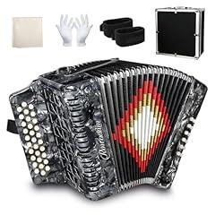 Rowadtim Professional Diatonic Accordion 31-Key