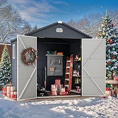YITAHOME Outdoor Storage Shed 8x6.2FT