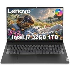 Lenovo V Series Laptop, 15.6" FHD, i7, 32GB, 1TB SSD
