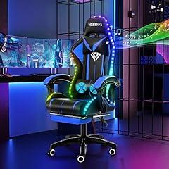 HOFFREE RGB Gaming Chair with Speakers