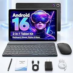 Jeazans Android 16 Tablet 10.1 Inch