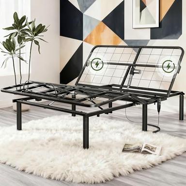 adjustable bed frame queen