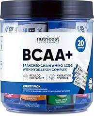 Nutricost BCAA+ Hydration Variety Pack