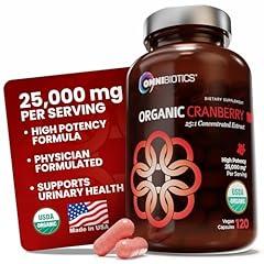 OmniBiotics Organic Cranberry Supplement for Urinary Support