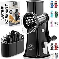 Zulay Rotary Cheese Grater 5 Blade