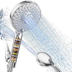 Filtered Handheld High Pressure Shower Head 9 Mode