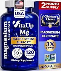 VitaUp Magnesium Glycinate 200mg Supplement