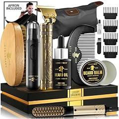 Men's Grooming Beard Kit and Trimmer Set