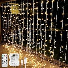 Fairy Curtain Lights with Remote Control