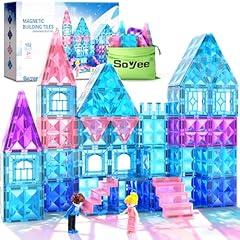 Magnetic Tiles Princess Castle Building Set