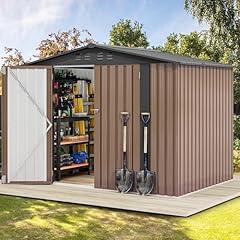 DWVO Outdoor Storage Shelter 8x6FT