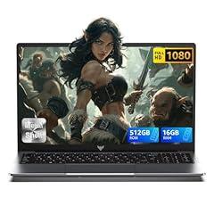 KAIGERR 16GB DDR4 512GB SSD Laptop