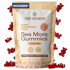 TrueSeaMoss Gummies 3000mg Irish Sea Moss Complex