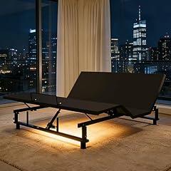 ZMAD Adjustable King Bed Frame