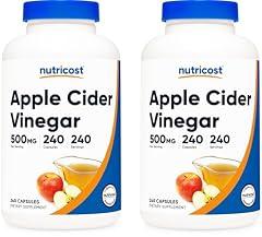 Nutricost Apple Cider Vinegar 500mg, 240 Vegetarian
