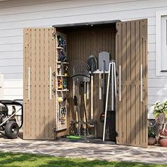 Aoxun Outdoor Storage Shed with Floor