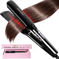 ELLA BELLA Titanium Flat Iron Hair Straightener