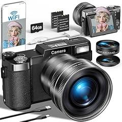FLATIC 5K Digital Camera with WiFi