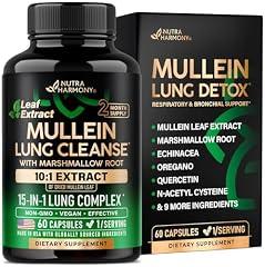 Mullein Leaf Extract Lung Support Supplement