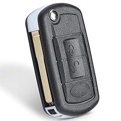Keyecu Replacement Flip Remote Key for Land Rover