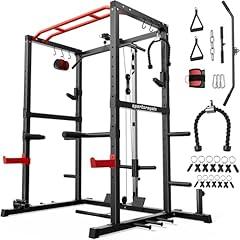 Sportsroyals Power Rack with LAT Pulldown System