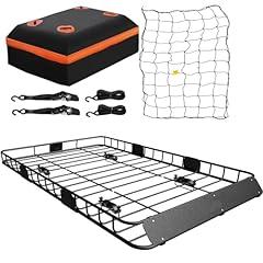 WEIZE Universal Roof Rack Carrier Basket