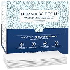 Dermacotton Biodegradable Cotton Face Towels