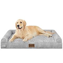 Large Orthopedic Dog Bed with Bolster