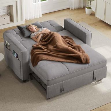 couch with bed