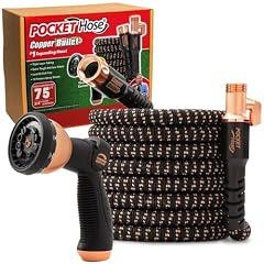 Pocket Hose Copper Bullet Garden Hose 75 ft
