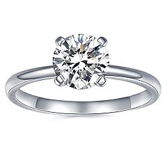 IMOLOVE Moissanite Engagement Ring