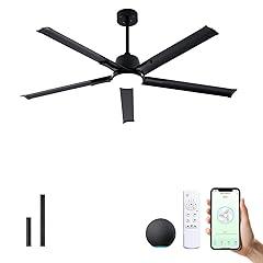 Ecozento Smart Aluminum Ceiling Fan with Light