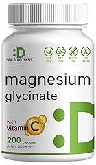 Magnesium Glycinate Plus Vitamin C Supplement