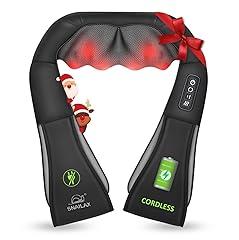 Snailax Cordless Neck and Back Massager