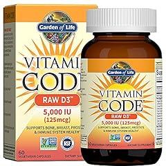 Garden of Life Vitamin Code Raw D3 5000 IU Supplements
