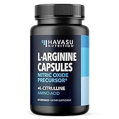HAVASU NUTRITION L-Arginine Supplement for Active Males, 60 Count