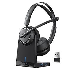 LEVN Wireless Headset with AI Noise Cancelling