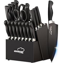 Amorston 21-Piece Kitchen Knife Set