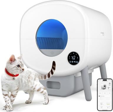 self-cleaning kitty litter box