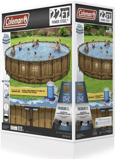Coleman above-ground pool