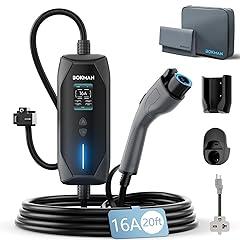 Bokman Portable EV Charger with Adjustable Current